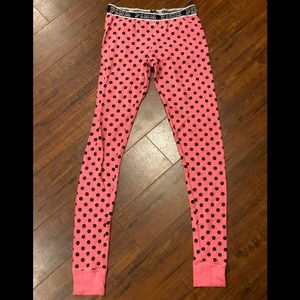 Victoria Secret Pink thermal pajama bottom pink XS